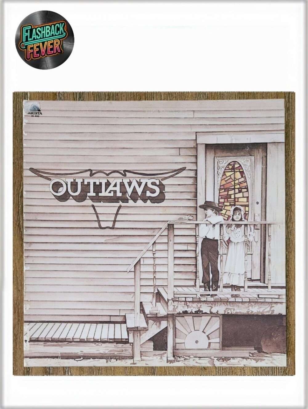OUTLAWS•The Outlaws•1975 US (#AL4042) PRC Pressing